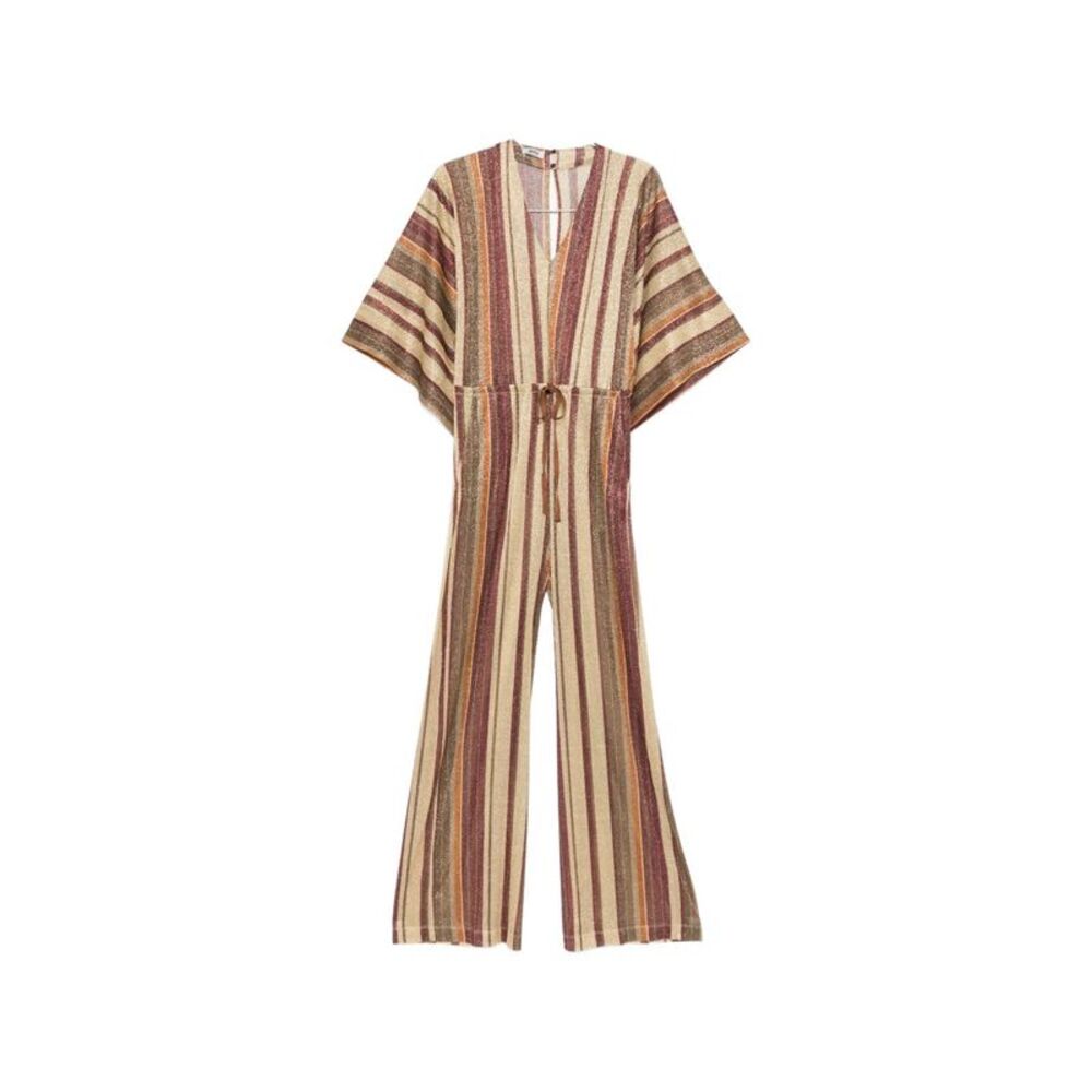 Siyu Women Striped Long Jumpsuit